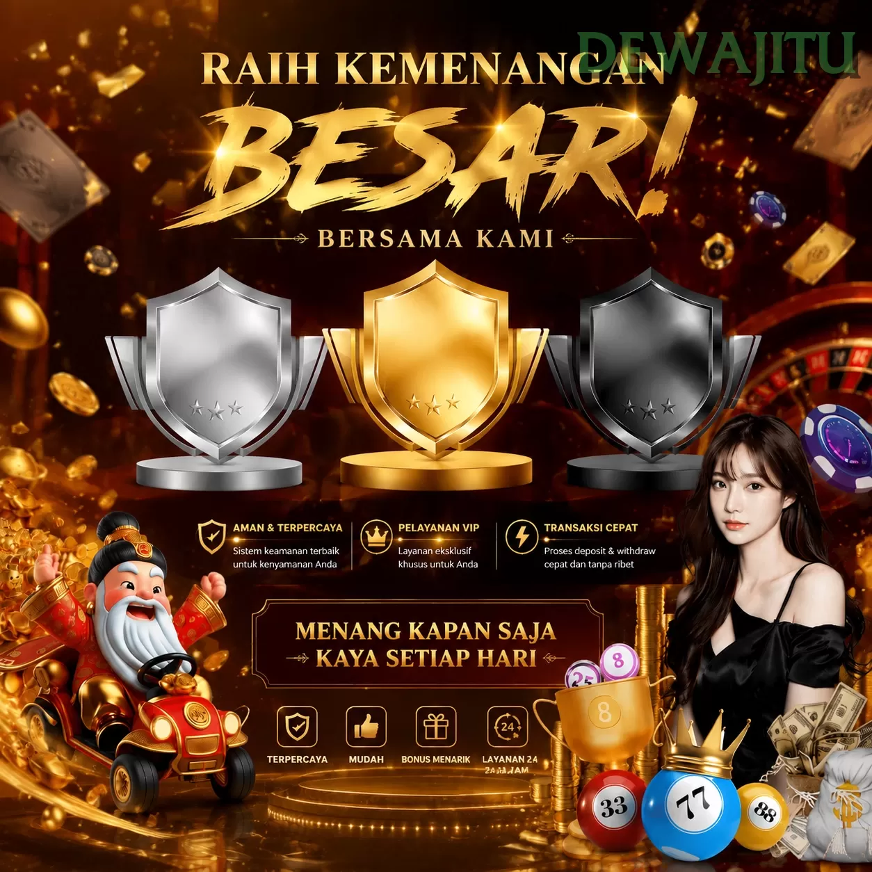 Ikon aplikasi dewajitu resmi